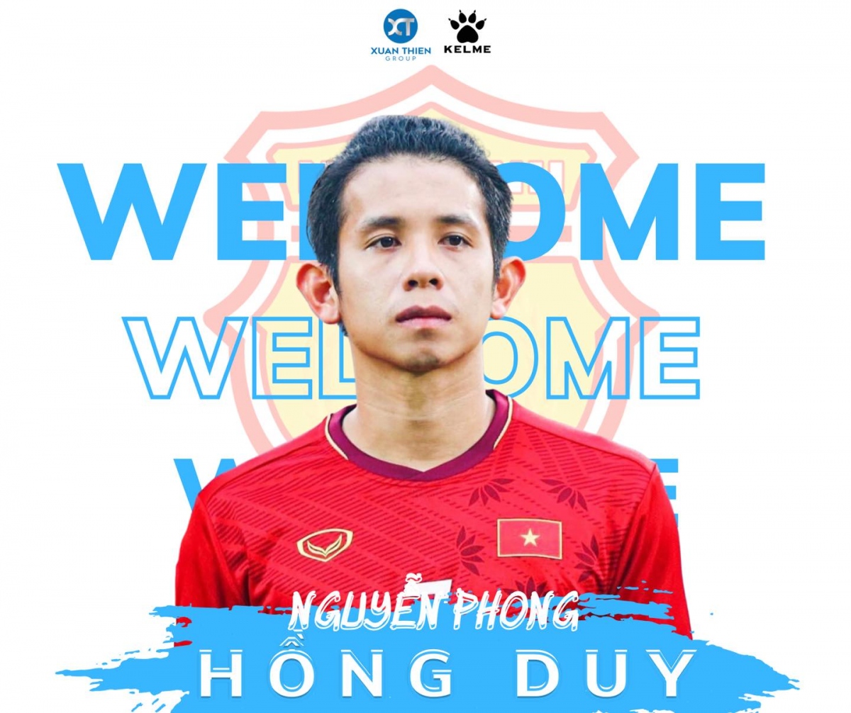 Hồng Duy chính thức gia nhập CLB mới sau AFF Cup 2022
